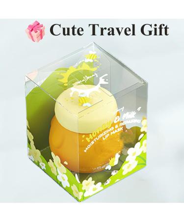 Hydrating Honey Lip Mask - 3-in-1 Balm & Night Treatment for Soft Lips | Milk Lip Masks for Women & Girls - Buy Online on GoSupps.com