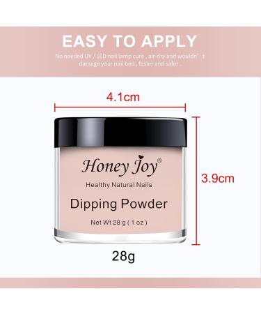 28g Bare Naked Nude Color Dip Powder for Natural Even Finish (No.8) - HJ-ND064B - Buy Online on GoSupps.com