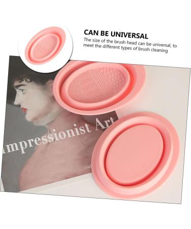 FRCOLOR Cleanser of Makeup Brush Makeup Brush Folding Scrubber Creative Makeup Brush Cleaning Brush Scrubber Holder Scrubber Cleansing Cleaning Tools Silica Gel Cosmetic Cleaner - Buy Online on GoSupps.com