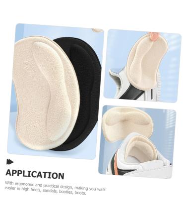 Healeved 4 Pairs Foot Cushions for Heels - Self-Adhesive Comfort Pads for Women Anti-Drop Inserts 10x6cm - International Shipping Available - Buy Online on GoSupps.com