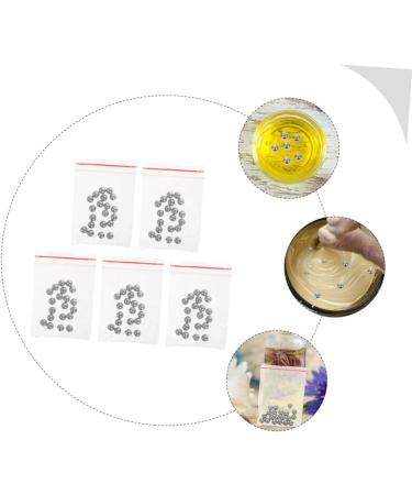 FRCOLOR 5 Nail Mixing Ball Accessories for Nail Care Stainless Balls Models Nail Gel Polish Colour Mixing Ball Stainless Steel Mixing Tools Mixing Multifunctional Glaze Manicure Tools Painting - Buy Online on GoSupps.com