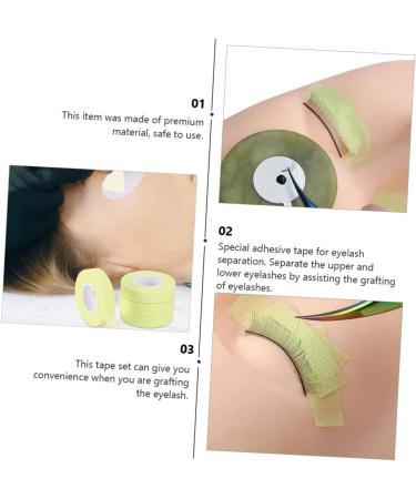 Angoily 72 Rolls Lash Tape Make up Eyelashes Grafting Accessory Makeup Stuff Beauty Supplies Lash Tools Adhesive Eyelash Grafting Tape Tool Breathable Hair Care Product Abs - Buy Online on GoSupps.com