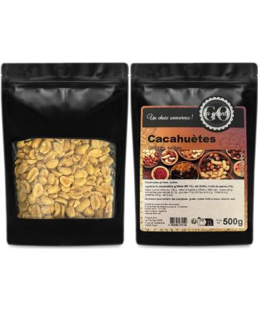 Salted roasted peanuts 500 g- LA PLANTIGO - Buy Online on GoSupps.com
