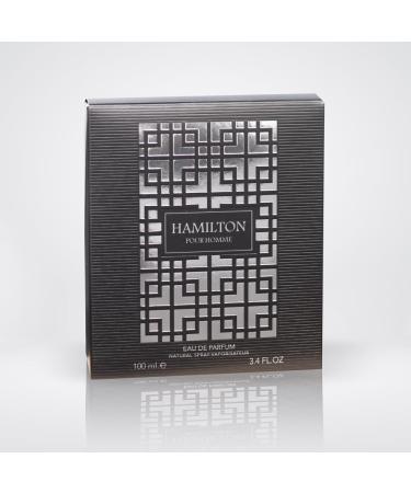 Almas Perfumes SAINTE VALERE Eau De Parfum HAMILTON - Sweet Smelling Spray - 100ML 3.4FL OZ of Long-Lasting Aroma - Luxurious Scent of Arabia for Men - Buy Online on GoSupps.com