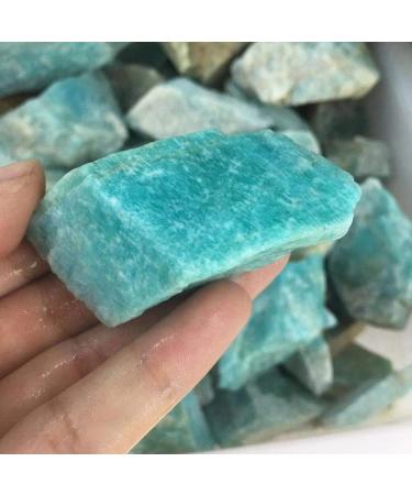 100g Natural raw Amazonite Rough Stone Natural Quartz Crystals Specimen for Natural Luster - Buy Online on GoSupps.com