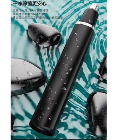 Nose Hair Trimmer for Men - USB Rechargeable Waterproof Dual-Edge Blades 56000 RPM 100 Minutes Cordless Use - Buy Online on GoSupps.com