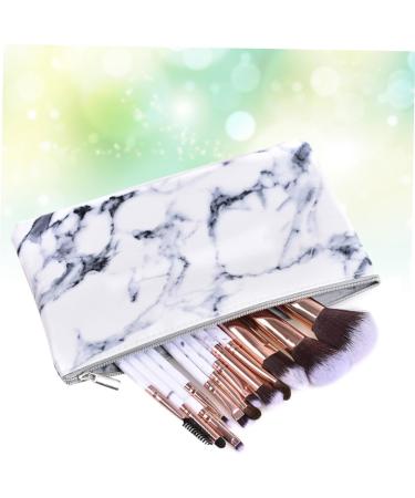 Baluue 12pcs Powder Marble Bristles Nylon Kit Brush Handle Makeup Cosmetics Synthetic - Buy Online on GoSupps.com