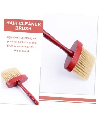 Angoily Hair Brush Hairdressing Cleaning Brush Cleaning Duster Hairdressing Brush Diffuser Hair Cleaner Brush Barber Supplies Fade Comb Hair Cutting Duster Hairdressing Tool Man Neck Wood - Buy Online on GoSupps.com