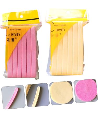 Angoily 2 Wet Puff Dry Wet Makeup Sponge Black Wig Heads Face Puffs Face Wash Cosmetics Pads Compressed Cleaning Sponges Make up Sponges for Face Sponges for Cleaning Foundation Pva Mix - Buy Online on GoSupps.com