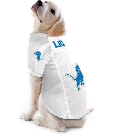 LittleArth NFL Basic Pet Jersey for Dogs & Cats - Detroit Lions XS - New Logo Team Color - Buy Online on GoSupps.com