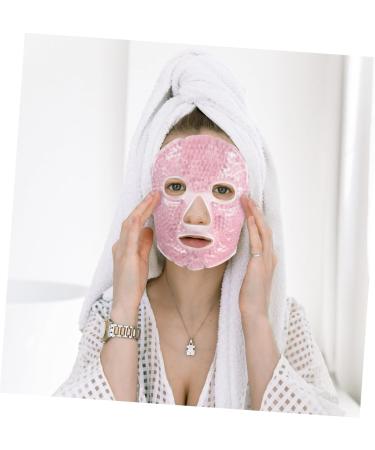 CLISPEED Cosmetic Face Ice Beauty Relief Gel Pad Pattern Toilet Paper Hot Cold Masking Facial Full Gel Ice Pad Women Reusable Gel Covering Spa Miss Cosmetic PVC Pink Big Ice Face - Buy Online on GoSupps.com