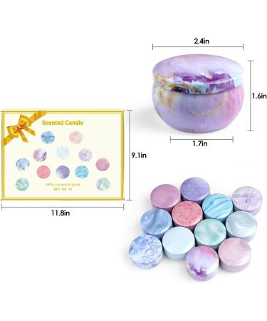 Scented Candles Gifts for Women | 12 Pack Aromatherapy Candles for Home | Perfect Gift Set for Christmas Birthdays Mother's Day & Valentine's Day - Buy Online on GoSupps.com