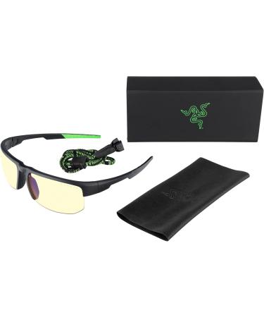 Gunnar Razer FPS Gaming Glasses - Blue Light Filter & UV Protection - Amber Lens for 65% Blue Light Reduction - Buy Online on GoSupps.com