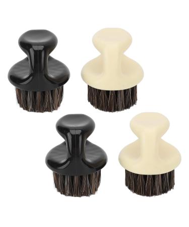 4 Pieces Ankle Must Cuttarbar Hair Shaving Brush Set for Men | Soft Bristles & Handle | Hairdressing Salon & Home Use Accessories - Buy Online on GoSupps.com