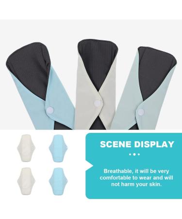 4 Pack Reusable Mesh Menstrual Pads - Washable Period Tapes & Panty Inserts for Women and Girls - Buy Online on GoSupps.com