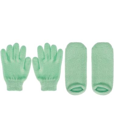 Healeved 6 Pairs Beauty Care Gloves Socks for Moisturizing Feet Amber Pump Bottle Pink Business Card Holder Foot Care Gloves Moisturizing Glove Hand Softening Gloves Foot Patch Frosted Man - Buy Online on GoSupps.com