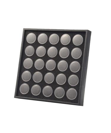 SOESFOUFU Box Nail Art Display Box Nail Polish Holder Nails Rhinestones Nail Rhinestone Nails Accessories Beads Storage Organizer Earring Organizer Jewels for Nails Manicure Decorate Pvc