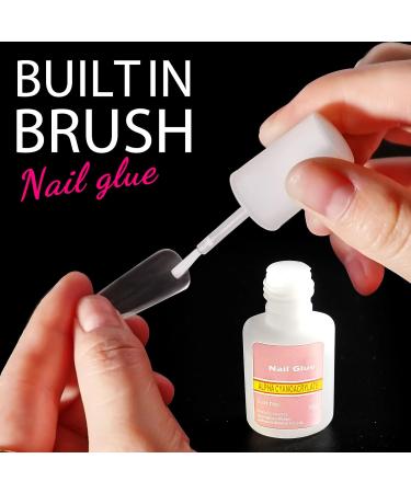 Buy Ywinler Artificial Long Coffin Nail Tips - False Nails with Box Clipper & File for Perfect Manicure - International Shipping Available - Buy Online on GoSupps.com
