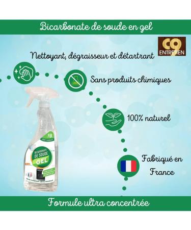 Soda Gel for All-Purpose Cleaning - 2 x 750ml | Floor to Ceiling Solution - International Shipping - Buy Online on GoSupps.com