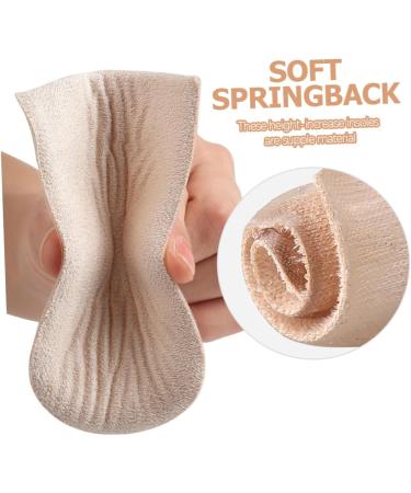 Beaupretty 1 Set Half Size Heel Pad Half Lift Cushions Unisex Heightened Heel Pads Insoles Men Portable Heel Pads Practical Heightened Pads Self-Adhesive Shoe Insole Unisex Heel Cushions - Buy Online on GoSupps.com