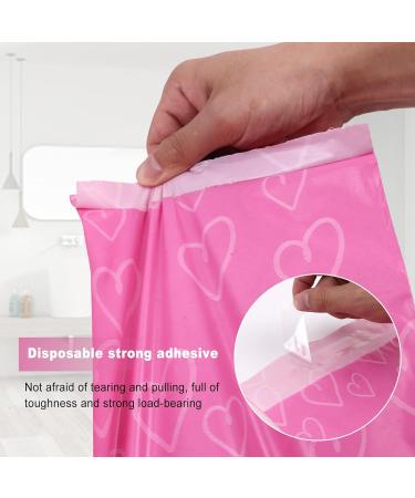 100 Pack Personal Disposal Bags - Self Sealing Bag for Sanitary Napkin & Tampons - Heart Pattern Design - Odor Control - Discreet & Convenient - Buy Online on GoSupps.com