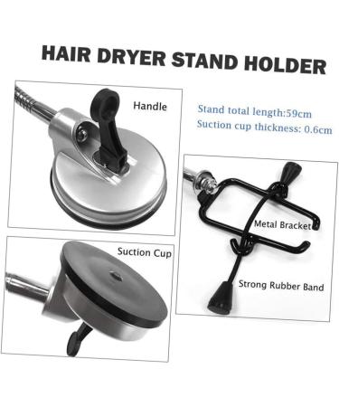FOMIYES Hair Dryer Stand Hair Dryer Holder Hair Dryer Bracket Hair Dryer Storage Holder Pet to Rotate Shelf - Buy Online on GoSupps.com