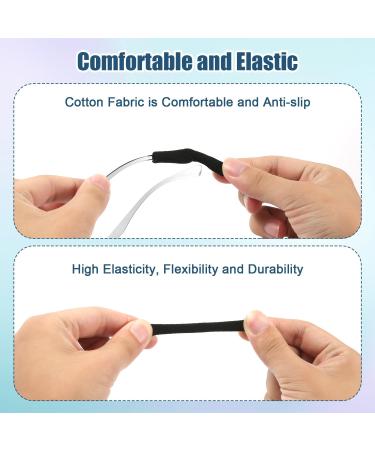 Boxob 5 Pairs of Sunglasses Ear Pads & Knitted Arm Covers - Multi-Colored Silicone Protectors for Glasses & Reading Glasses - International Shipping Available - Buy Online on GoSupps.com