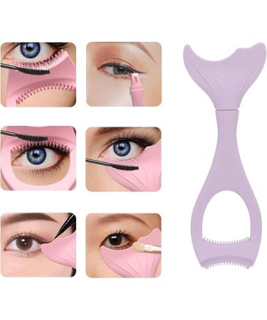 Silicone Stencil Winged Stencil Cosmetic Reusable Washable for Outdoor Use (Purple) - Buy Online on GoSupps.com