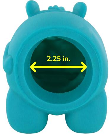 Nuby Hippo Water Spout Cover Aqua (OPENING DIAMETER: 2.25 INCHES) - Buy Online on GoSupps.com