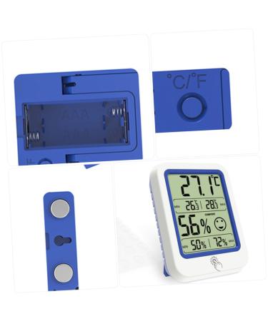 Balacoo Mini Thermometer & Hygrometer - Digital Outdoor Temperature Gauge with LED Display | Compact Weather Monitor for Home & Garden - Buy Online on GoSupps.com