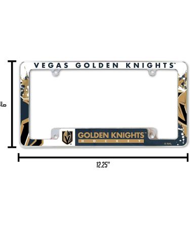 Rico Industries Golden Knights AFC9901B Chrome Frame - Officially Licensed NHL Product - Buy Online on GoSupps.com