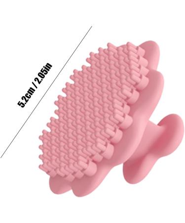Soft Silicone Face Scrubber | Soft Pore Cleansing Brush Face Scrubber Massage Face Wash Brush Exfoliator Portable Facial Scrubber for Most Skin Types Apujent Leather Powder - Buy Online on GoSupps.com