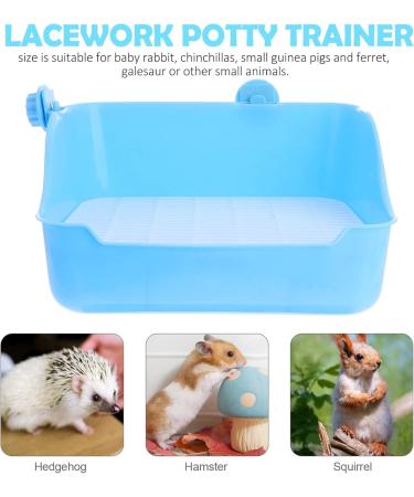 Housoutil Guinea Pig Bedding Bunny Bedding for Rabbits Ferret Potty Trainer Rabbit Litter Rabbit Potty Trainer Ferrets medium Blue - Buy Online on GoSupps.com