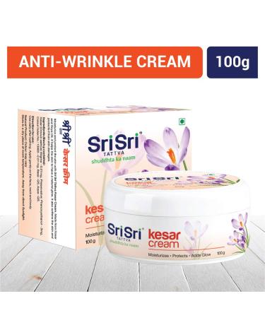 Sri Sri Tattva Kesar Cream 100g (Pack of 2) - Buy Internationally | Natural Skin Care for Radiant Glow - Buy Online on GoSupps.com