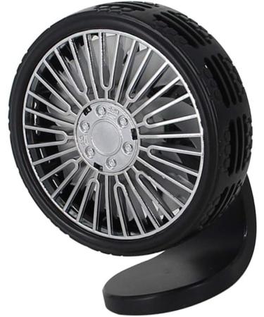 BESPORTBLE Black Fan Fans for Car Portable Fan Aromatherapy Fan Car Mini Cool Fan Small Fan Remover Summer 11X6.5cm Black Desktop Pattern - Buy Online on GoSupps.com