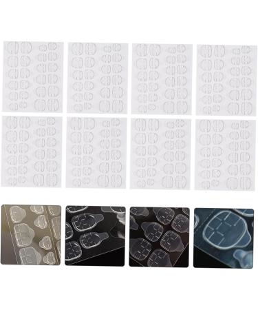  Mipcase Mipcase 20 Sheets of Adhesive Nail Stickers Double Sided False Tips Dongles Glue Tabs Nail Tips Gel Dongles Unique Invisible Plastic Double Sided Adhesive Tape - Buy Online on GoSupps.com
