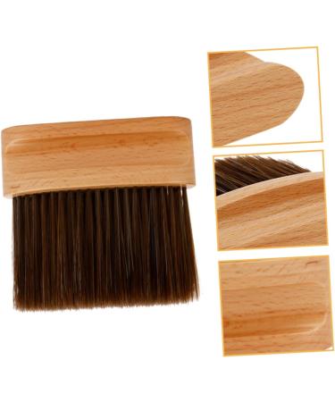 Beatifufu Neck Brush Neck Duster Brush Hairdressing Cleaning Brush Neck Cleaning Brush Hairdressing Neck Duster Hairdressing Brush Broken Hair Brush Broken Hair Remove Brush Barber Supplies 12X11X2CM As Shown - Buy Online on GoSupps.com