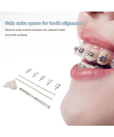 Interproximal Enamel Reduction Kit | Professional Dental Feelers & Polish Strips for Stunning Teeth - International Shipping Available - Buy Online on GoSupps.com
