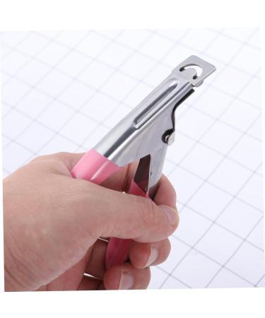 Housoutil Coffin Nail Acrylic Nail Tool Nail Trimmers Nail Scissors Nail Art Scissors Nail Clippers Silver Wigs for Women Nails Tools Nail Tool False Nail Tip Clipper U-cut Manicure medium Rosy - Buy Online on GoSupps.com