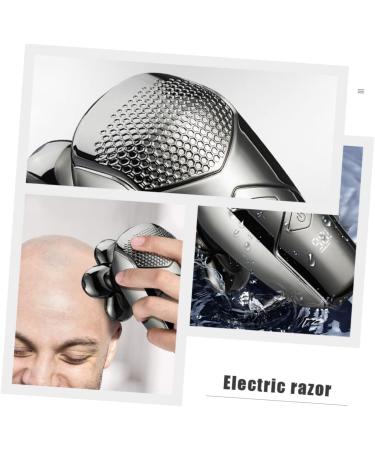 5 Sets Electric Shaver for Men - Rechargeable Waterproof Portable Travel Razor with 6 Heads & Beard Trimmer - Buy Online on GoSupps.com