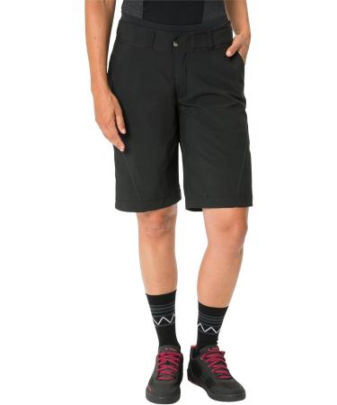 Vaude Women's Ledro Shorts 42 - Stylish Black Outdoor Shorts for Ultimate Comfort | International Shipping Available - Buy Online on GoSupps.com