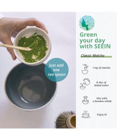 Premium First Harvest Ceremonial Grade Organic Matcha Green Tea Powder from Jeju Korea - 1.06oz | USDA Certified - Buy Online on GoSupps.com