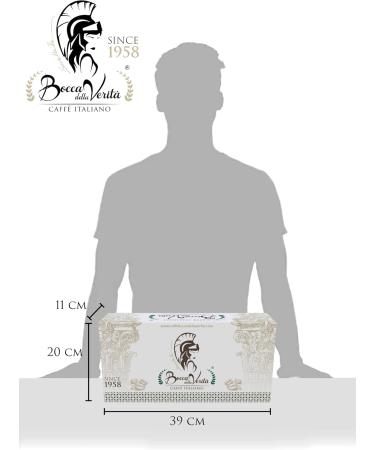 BOCCA DELLA VERITA - Box of 60 capsules of HERMES Espresso Italiano Italian coffee Capsules compatible with the Nescafe Dolce Gusto coffee machine 100% Made in Italy - Buy Online on GoSupps.com