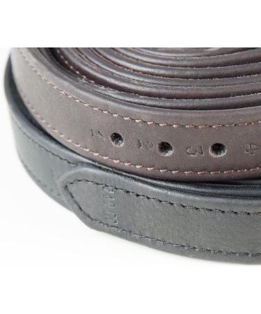 PFIFF 102697 Stirrup Leathers Noble - Premium Black Leather Straps for Stirrups 140 cm - International Shipping Available - Buy Online on GoSupps.com