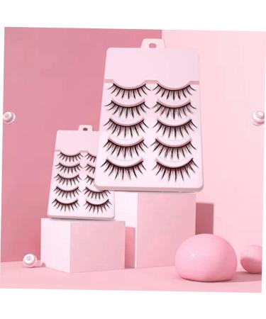 Beaupretty 40 Pairs Fake Eyelashes Fake Lashes Adhesives False Eyelashes Natural Eyelashes Lash Extension Natural False Lashes for Women Soft Light Eye Lashes Short False Fiber Set Fluffy - Buy Online on GoSupps.com