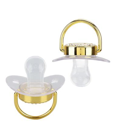 Light Silicone Pacifier Set - BPA-Free 0-6m Safe & Flexible Design (4 Pieces) - Buy Online on GoSupps.com