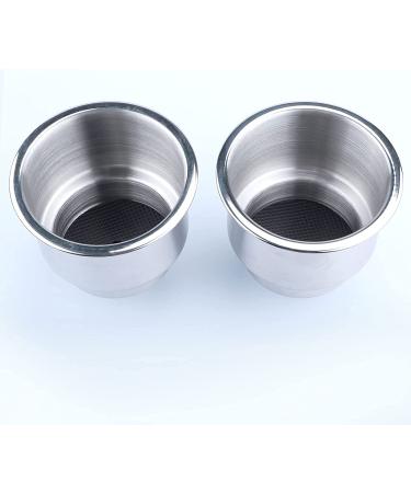 Marinebaby Stainless Steel Cup Drink Holder with Drain Marine Boat Rv Camper 2 - Buy Online on GoSupps.com