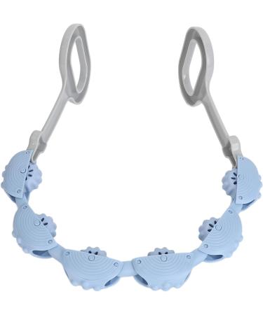 Premium Back & Neck Massage Device | Removable Ball Roll Rope | Pearl Roller for Relaxation | Portable Massager for Shoulders Legs & More - Buy Online on GoSupps.com