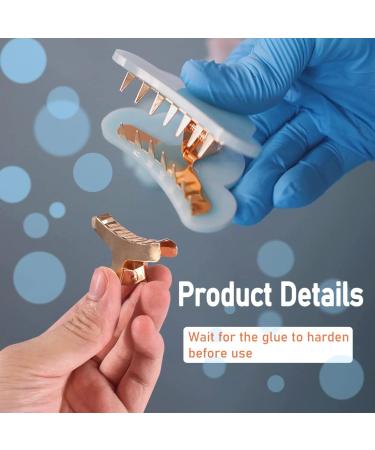 iSuperb Hair Clip Molds with Metal Hair Clips - DIY Jewelry Silicone Molds for Women's Thin Hair - Buy Online on GoSupps.com