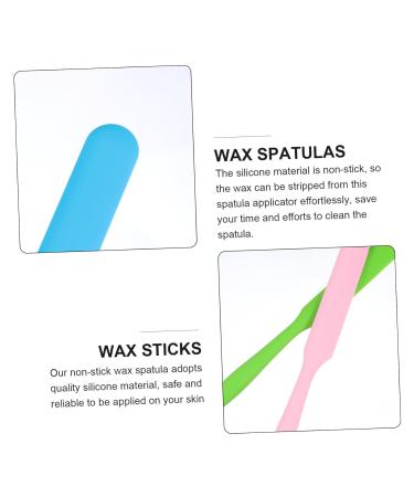 Buy Minkissy Silicone Hair Removal Rod & Wax Accessories | Premium Wax Sticks Scrubber & Makeup Applicators for Effortless Beauty - Buy Online on GoSupps.com
